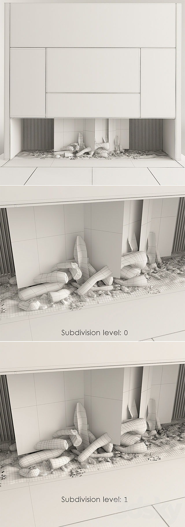 Fireplace_Modern 3DSMax File - thumbnail 3