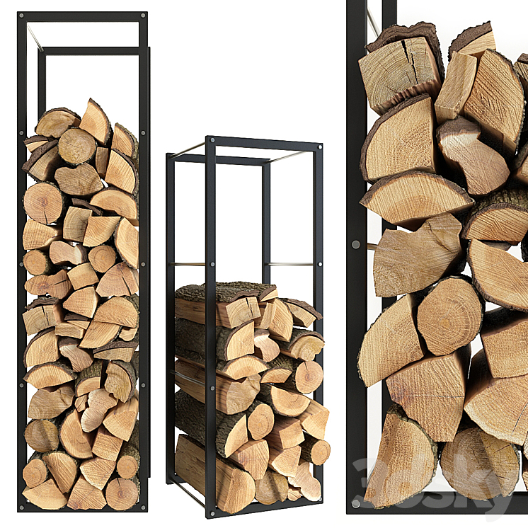 Firewood 3DS Max - thumbnail 1