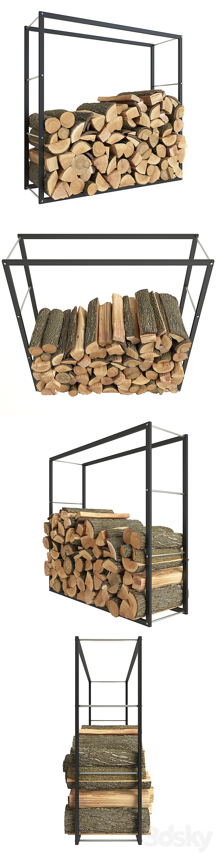 Firewood 3DS Max - thumbnail 2