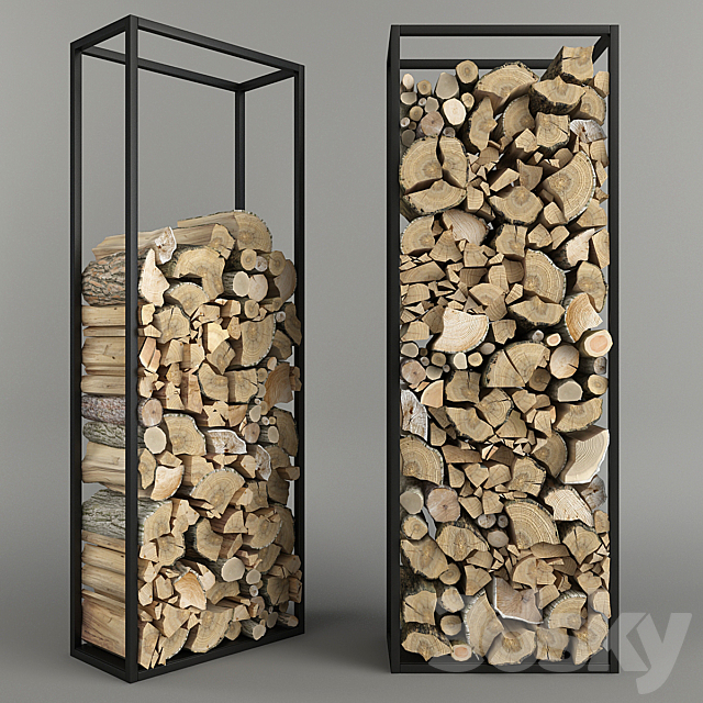 Firewood Set_3 3DSMax File - thumbnail 1