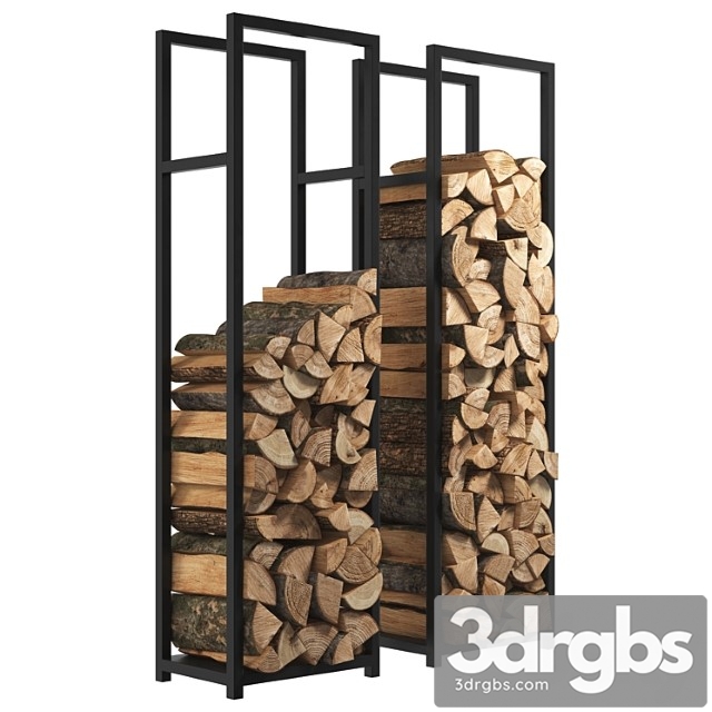 Firewood storage-rack-8 - thumbnail 1