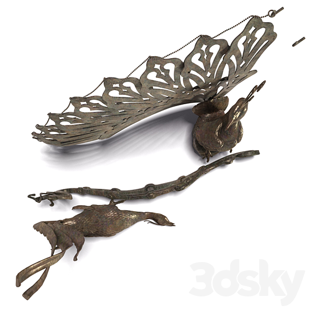 Forged birds 3DSMax File - thumbnail 3