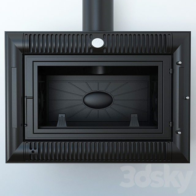 Jotul C 31 3ds Max - thumbnail 2