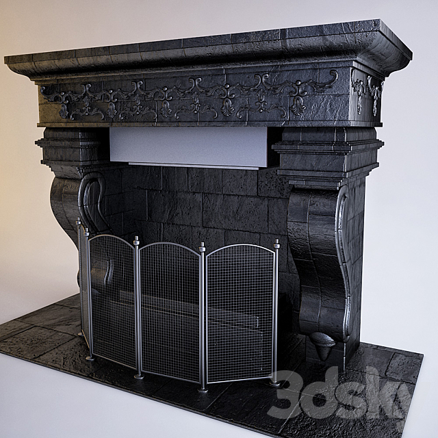 Kamin 3ds Max - thumbnail 1