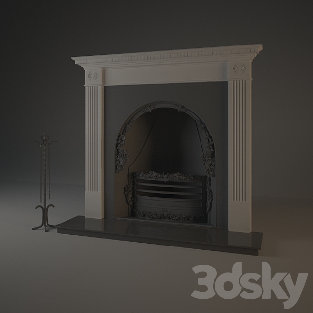 kamin_klasika_legka? 3DSMax File - thumbnail 1