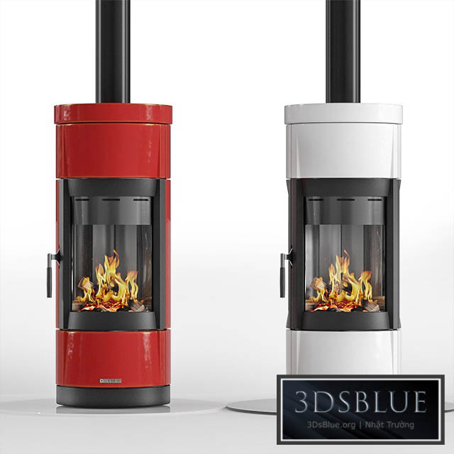 La Nordica FORTUNA FORTUNA Panorama FORTUNA Bifacciale stove 3DS Max - thumbnail 3