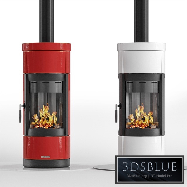 La Nordica FORTUNA FORTUNA Panorama FORTUNA Bifacciale stove 3DS Max - thumbnail 3