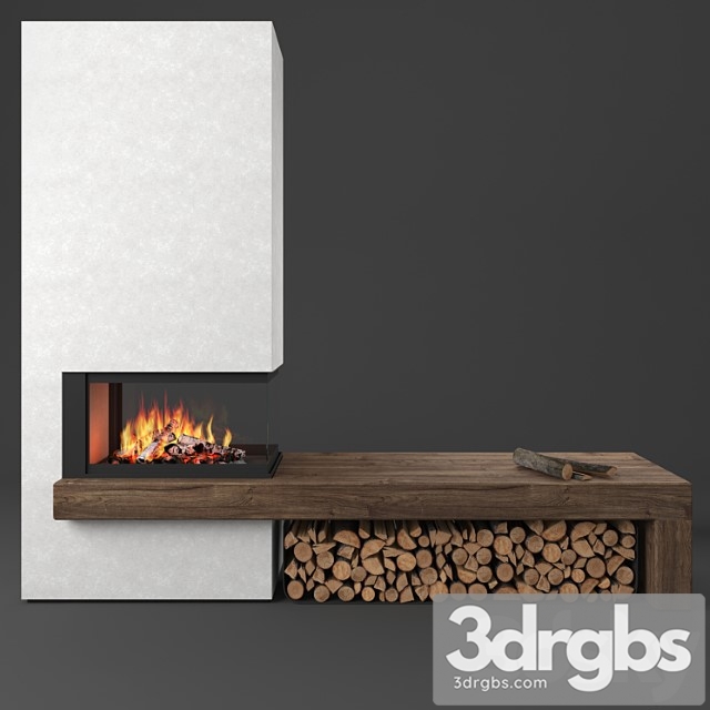 Ma272sl fireplace piazzetta 3dsmax Download - thumbnail 1