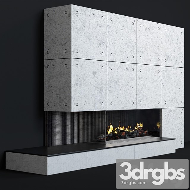 Modern fireplace 10 - thumbnail 1