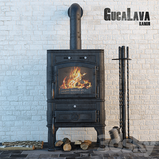 Stove Guca Lava 3DSMax File - thumbnail 1