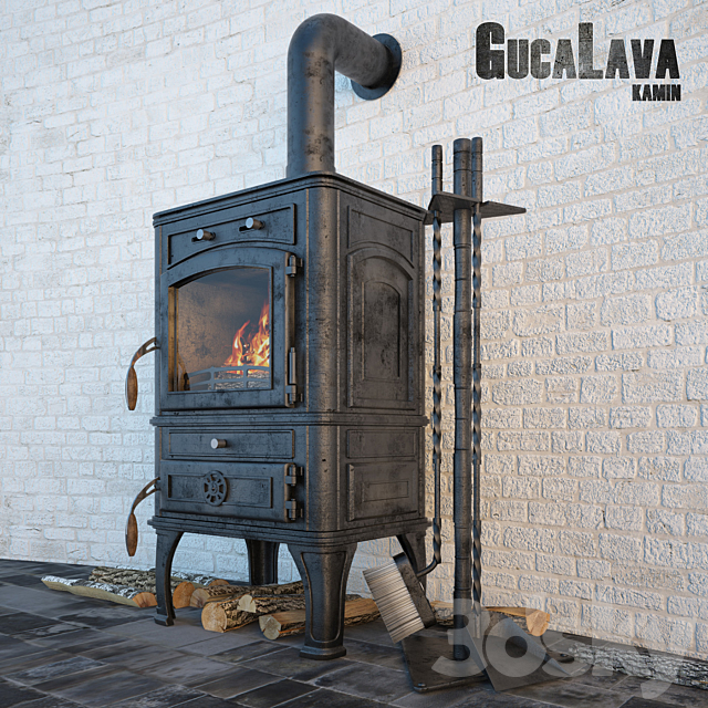 Stove Guca Lava 3DSMax File - thumbnail 2