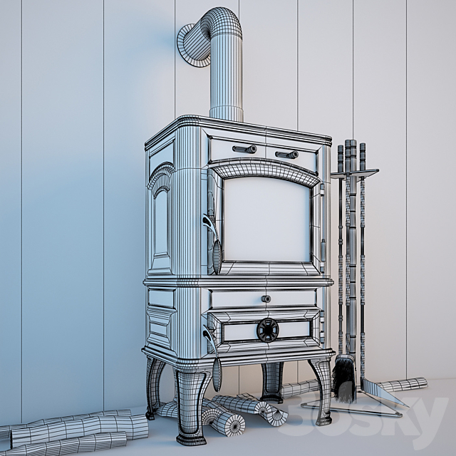 Stove Guca Lava 3DSMax File - thumbnail 3