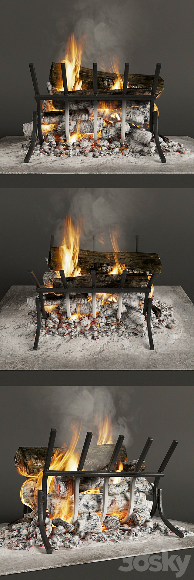 the fire 3DSMax File - thumbnail 2