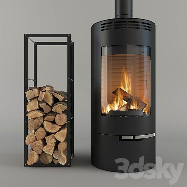 Thorma Andorra Fireplace 3DSMax File - thumbnail 1