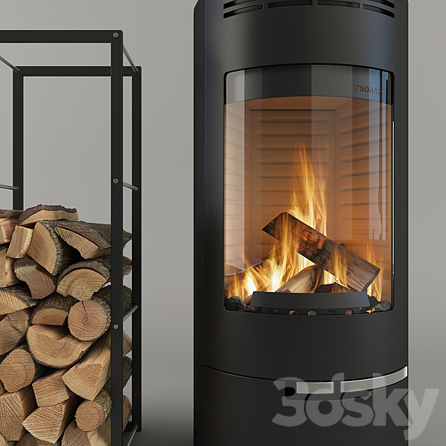 Thorma Andorra Fireplace 3DSMax File - thumbnail 3