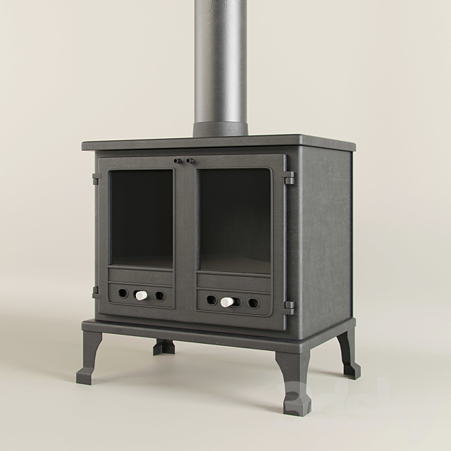 Wood Burner Stove 3DSMax File - thumbnail 1