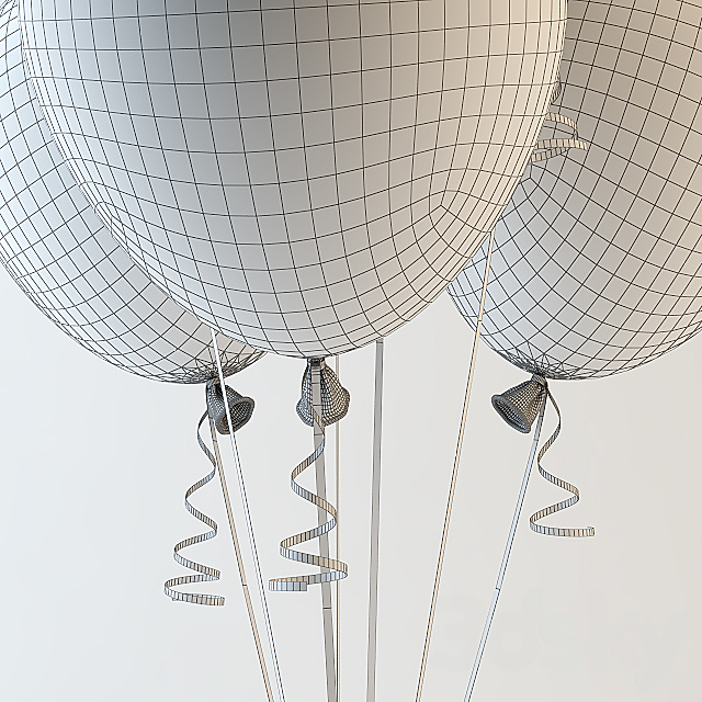 Air balloons 3DSMax File - thumbnail 3