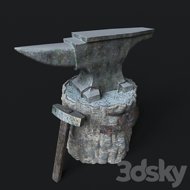 Anvil 3DSMax File - thumbnail 1