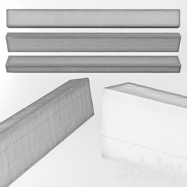 Beam concrete ceiling 3DSMax File - thumbnail 2