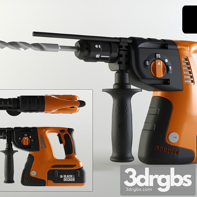 Black Decker Udarnaia Driel 3dsmax Download - thumbnail 1