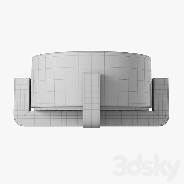 Bowl on stand 3DSMax File - thumbnail 7