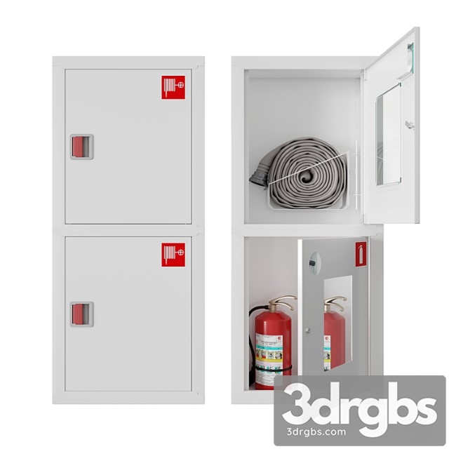 Built-in fire cabinets 3dsmax Download - thumbnail 1