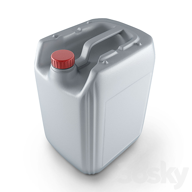 Canister “Euro” 3ds Max - thumbnail 1