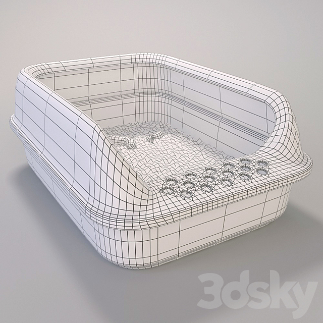 cat toilet 3DSMax File - thumbnail 2