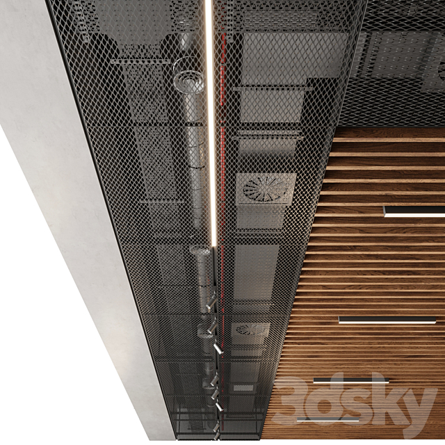 Ceiling SAS International 2 3DSMax File - thumbnail 3