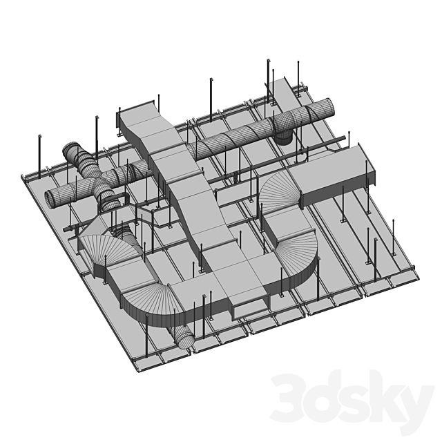 Ceiling SAS International 3 3DSMax File - thumbnail 5