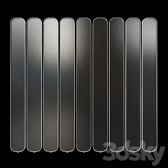 Corrugated partition 3DSMax File - thumbnail 3