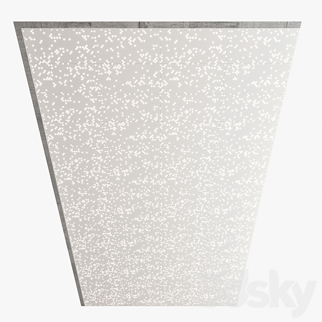 Decorative Ceiling set 03 3DS Max Model - thumbnail 4