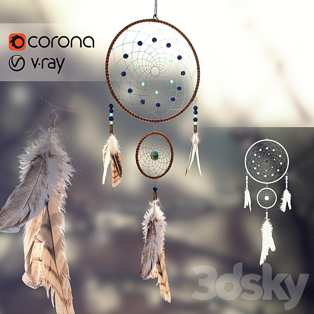 Dreamcatcher 3DSMax File - thumbnail 1