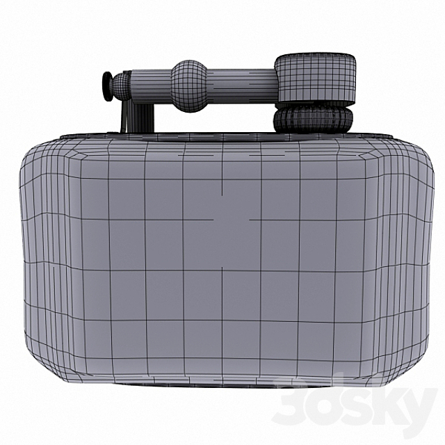 Dunhill Aquarium Table Lighter 3DS Max Model - thumbnail 3