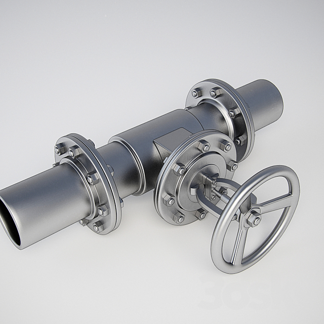 Element tube with overlapping 3DSMax File - thumbnail 1