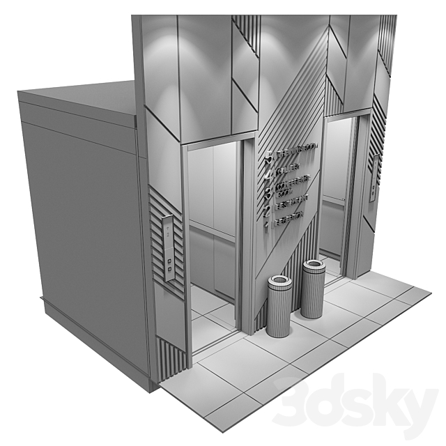 Elevator 11 3DSMax File - thumbnail 5