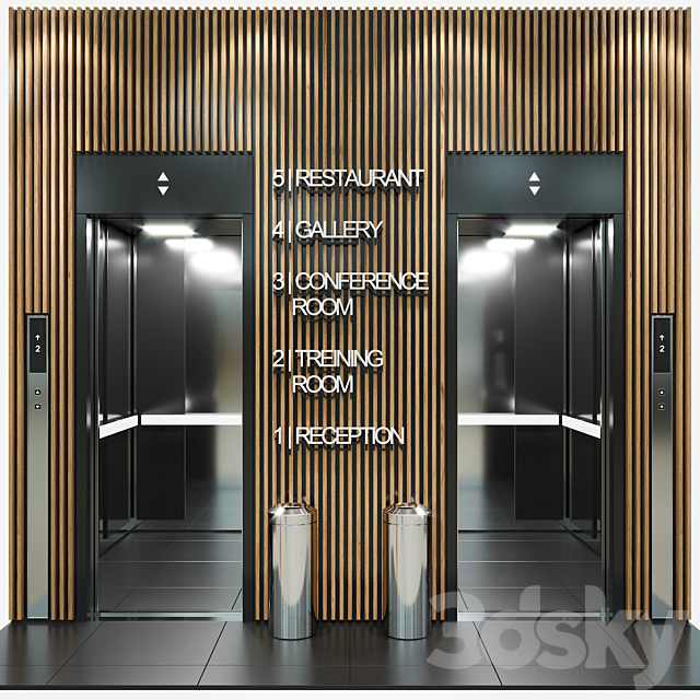 Elevator 2 3DSMax File - thumbnail 1