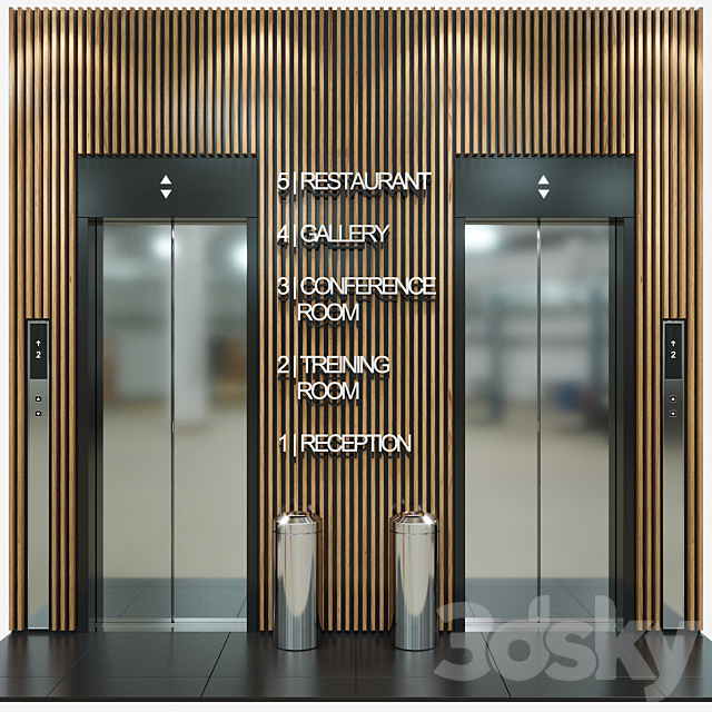 Elevator 2 3DSMax File - thumbnail 2