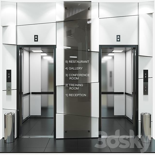 Elevator 3 3DSMax File - thumbnail 1