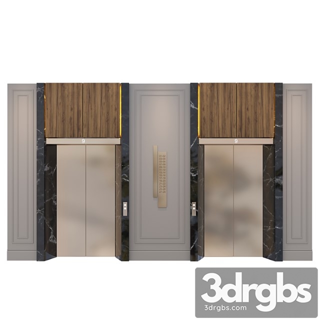 Elevator 4 3dsmax Download - thumbnail 1