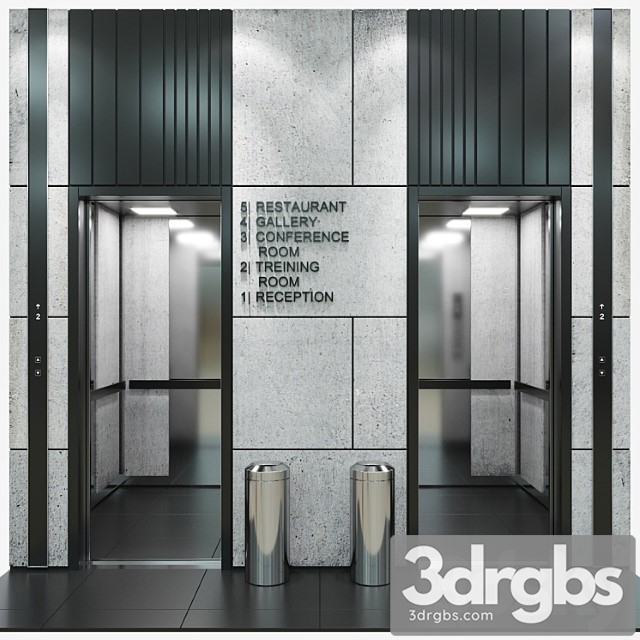 Elevator 8 3dsmax Download - thumbnail 1