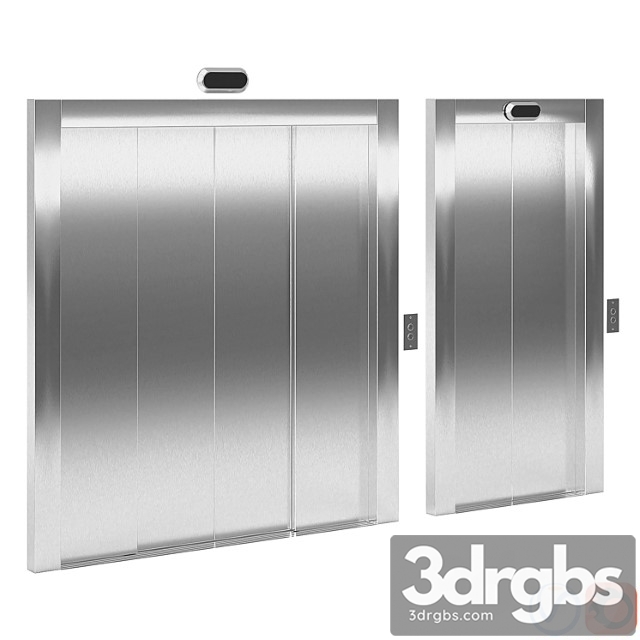 Elevator doors 3dsmax Download - thumbnail 1