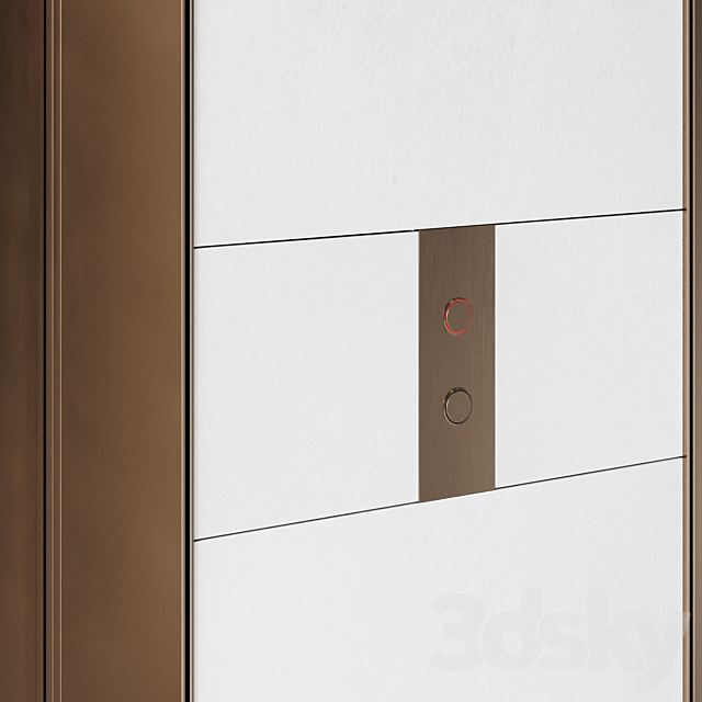 Elevator hall 02 3ds Max - thumbnail 2