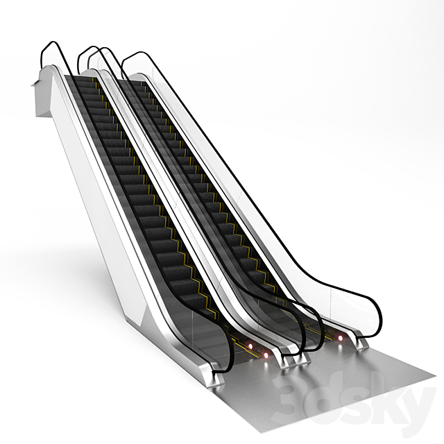 Escalator 3DSMax File - thumbnail 1