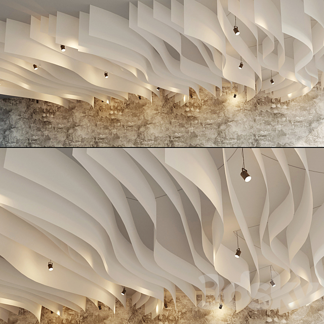 False Ceiling 19 3DS Max Model - thumbnail 2