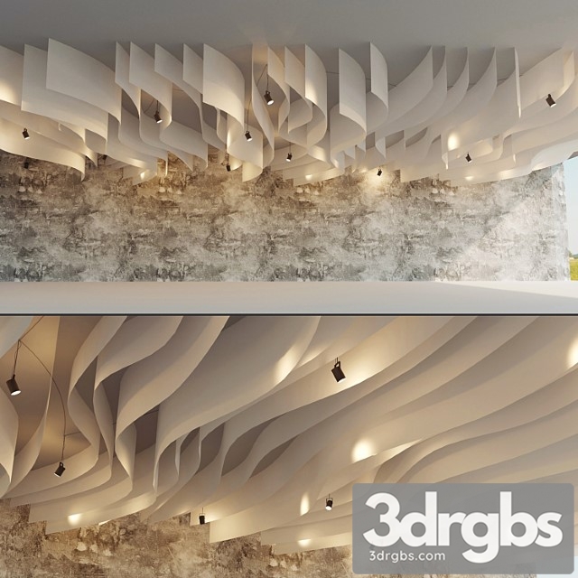 False ceiling 19 3dsmax Download - thumbnail 1