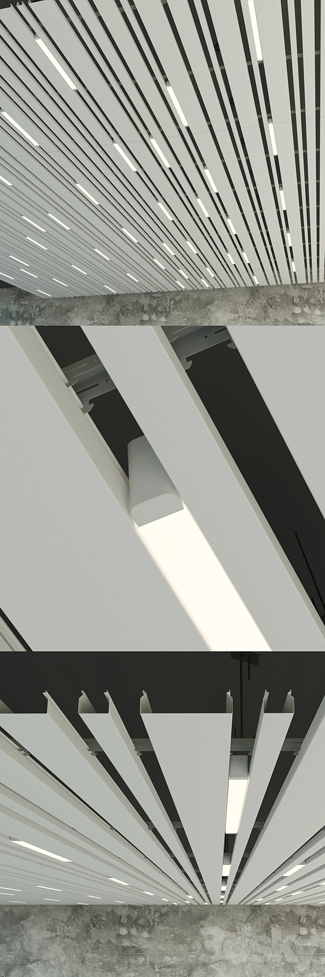 False ceiling 9 3DS Max Model - thumbnail 2