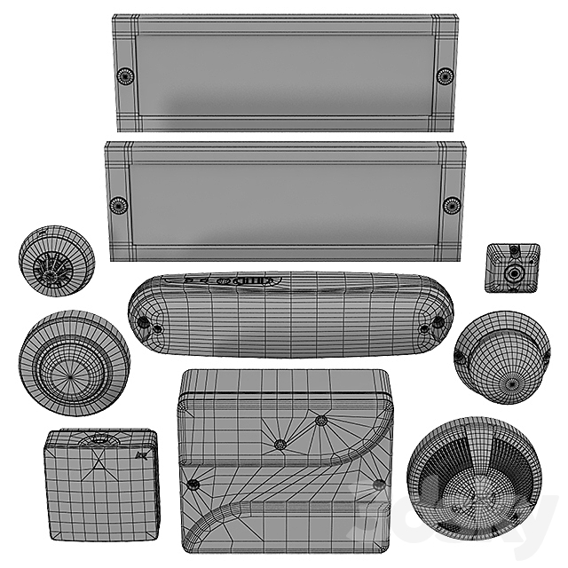 Fire alarm system 3DSMax File - thumbnail 2