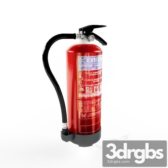 Fire Extinguisher 3dsmax Download - thumbnail 1