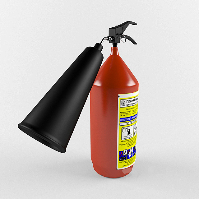 fire extinguisher 3DSMax File - thumbnail 1